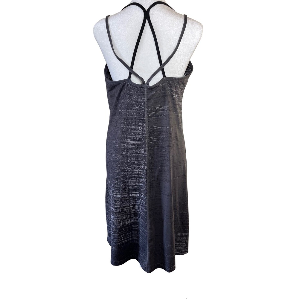 The North Face Womens Gray Strappy Active Dress Built-in Bra Size Large L - Picture 2 of 7